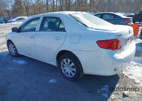 2009 Toyota Corolla Le z USA, uszkodzony, nr VIN JTDBL40E79J031921